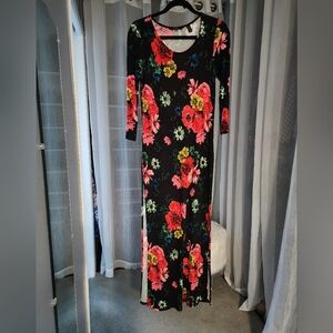 G.I.L.I. got it love it. Midi sleave long tunic dress top.